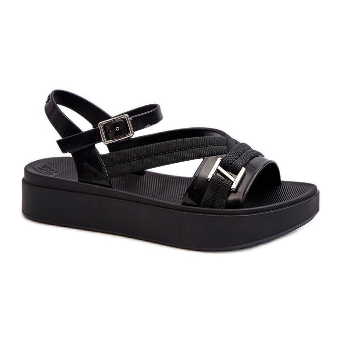 Step in style Sandales Modèle Zaxy LL285064 Noir - Entrez avec style le noir