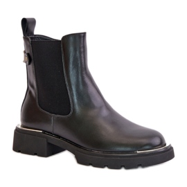 Step in style Bottines Chelsea Modèle Goe OO2N4147-E2 Noir - Entrez avec style le noir