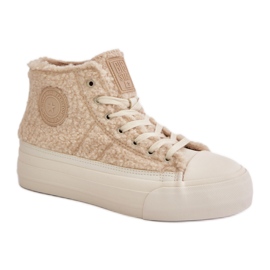 Step in style Baskets Modèle Big Star OO274A444 Beige - Entrez dans le style