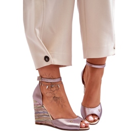 Step in style Sandales Modèle Laura Messi 2603/783 Argent - Entrez avec style gris