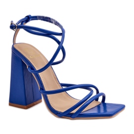 Step in style Sandales Modèle Josette FY2125-3 Bleu - Entrez avec style