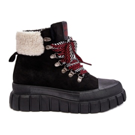 Step in style Trappers Modèle Ralotta EV-372 Noir - Entrez avec style le noir