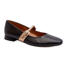 Step in style Ballerines Modèle Laura Messi 2774 Noir - Entrez avec style le noir