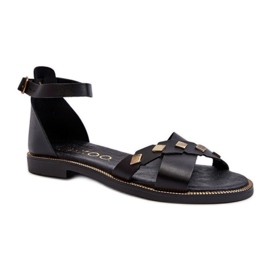 Step in style Sandales Modèle Zazoo 40378 Noir - Entrez avec style le noir