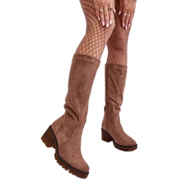 Step in style Bottes Modèle Beveta D8130 Marron - Entrez avec style brun