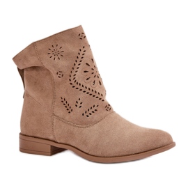 Step in style Bottes Modèle Irinette MAM65-106 Beige - Entrez avec style