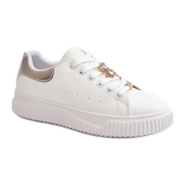 Step in style Baskets Modèle Cillione 2793 Blanc/Argent - Entrez avec style gris