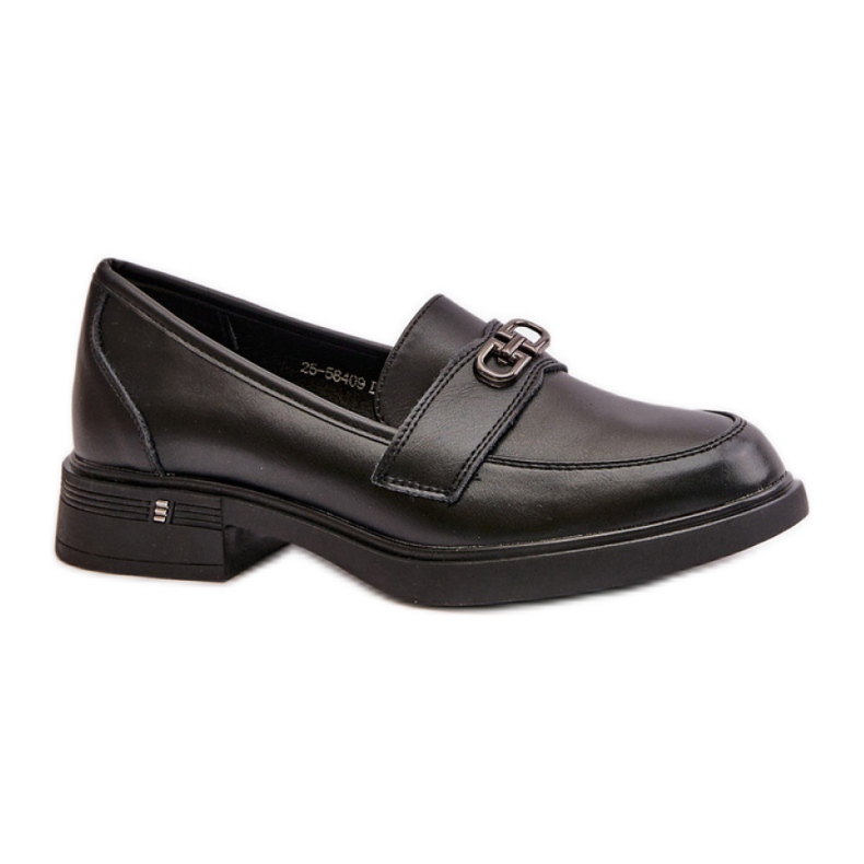 Step in style Mocassins Modèle Vinceza 58409 Cuir Noir - Entrez avec style le noir