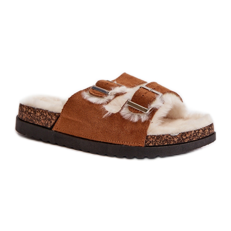 Step in style Chaussons Modèle Ezilena WSL-200 Camel - Entrez avec style brun