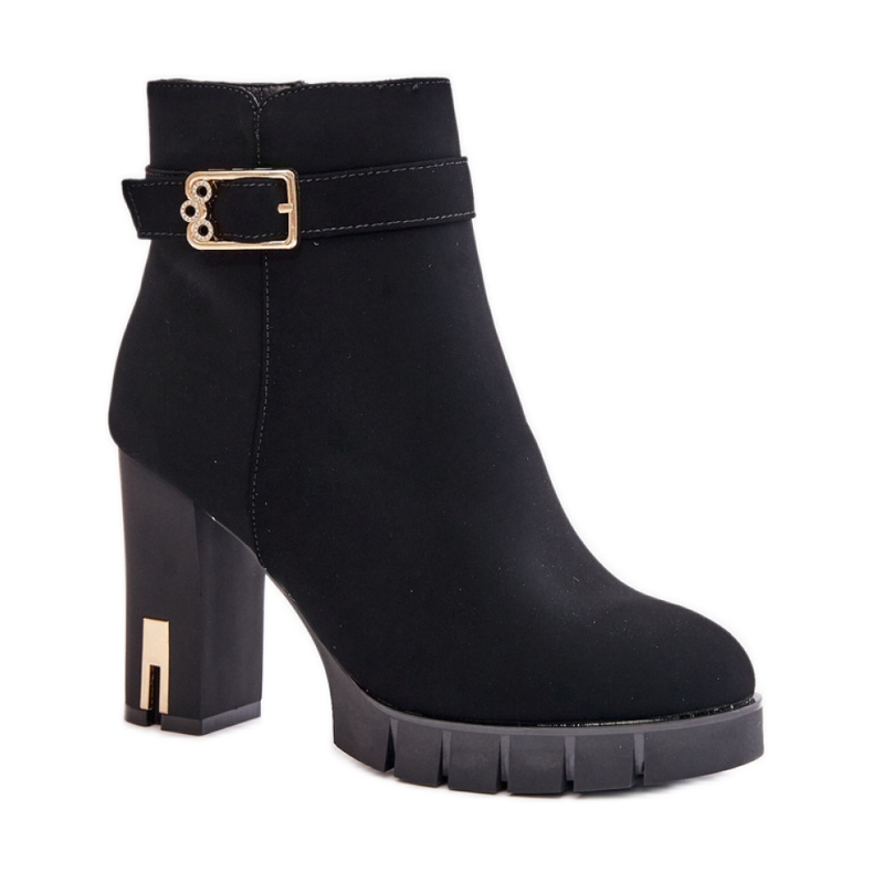 Step in style Bottes Modèle Taitra HB-258 Noir - Entrez avec style le noir