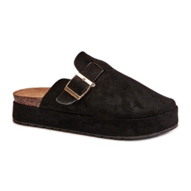 Step in style Chaussons Modèle Terilain TL8-123 Noir - Entrez avec style le noir