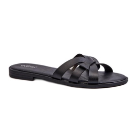 Step in style Sandale Tongs Modèle Rosalini 24SD97-7747 Noir - Entrez avec style le noir