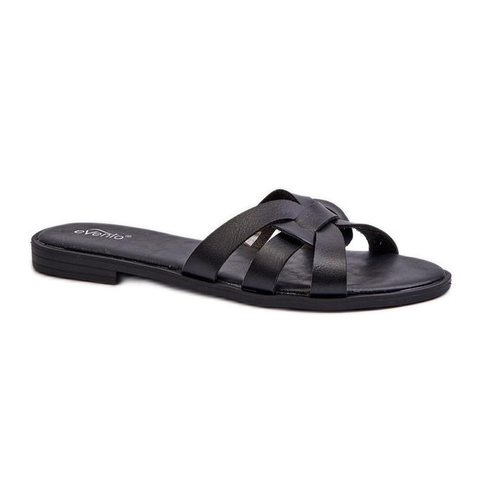Step in style Sandale Tongs Modèle Rosalini 24SD97-7747 Noir - Entrez avec style le noir