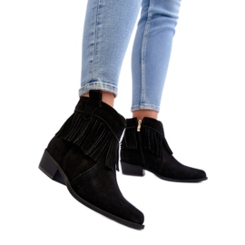 Step in style Bottes Modèle Zazoo 3430 Noir - Entrez avec style le noir