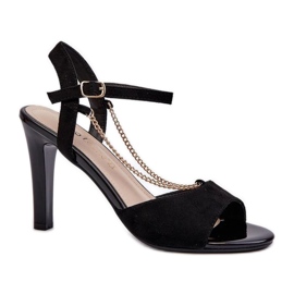 Step in style Sandales Modèle Sergio Leone SK925 Noir - Entrez avec style le noir