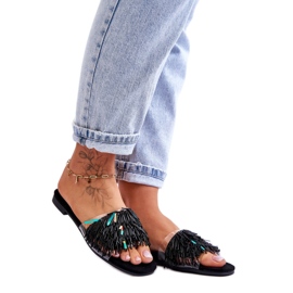 Step in style Sandale Tongs Modèle S.Barski KV-576-4 Noir - Entrez avec style