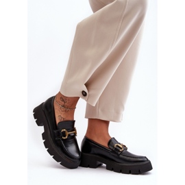 Step in style Chaussures Modèle Peuria 2644-1 Cuir Noir - Entrez avec style