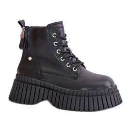Step in style Trappers Modèle Goe OO2N4126 Noir - Entrez dans le style le noir