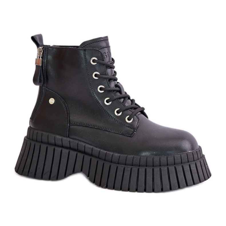 Step in style Trappers Modèle Goe OO2N4126 Noir - Entrez dans le style le noir