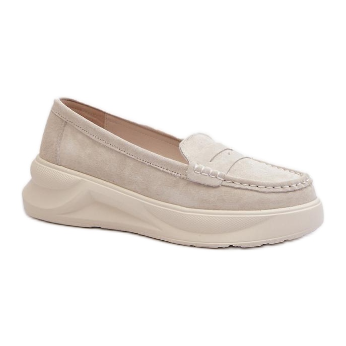 Step in style Mocassins Modèle Filidia 24PB18-6889 Beige - Entrez avec style Step in style Mocassins Modèle Filidia 24PB18-6889 Beige - Entrez avec style