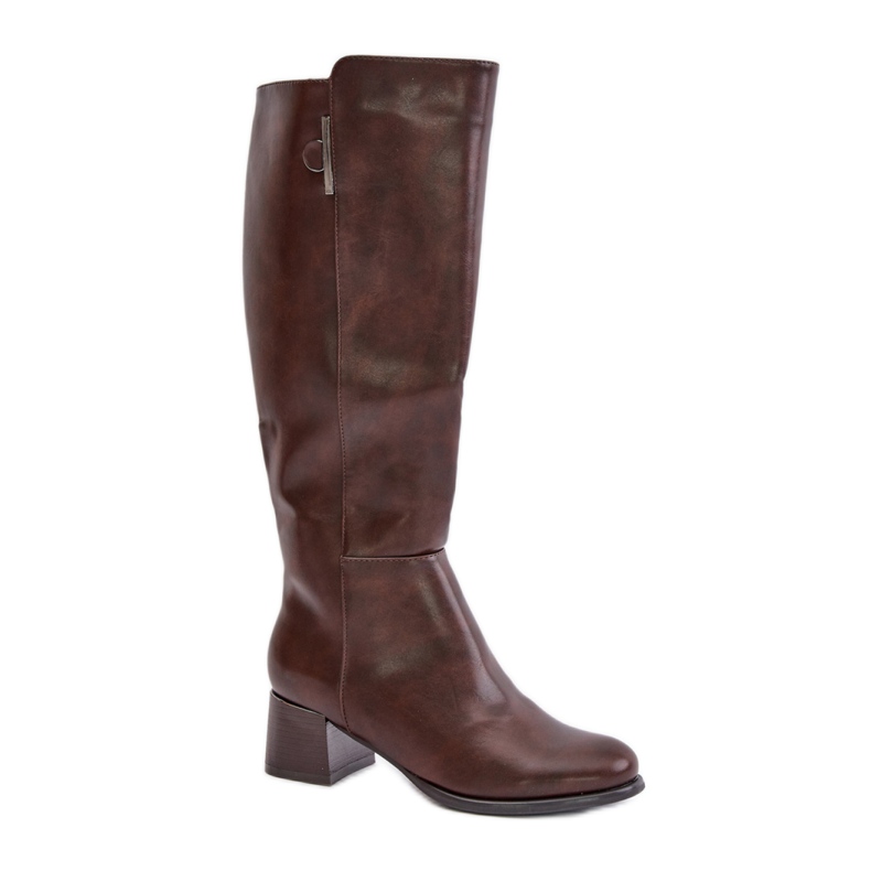 Step in style Bottes Modèle Izanae RMR2481-3 Cuir Marron - Entrez avec style brun