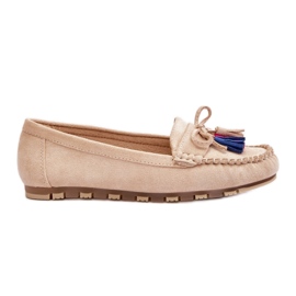 Step in style Mocassins Modèle Dorine GS37 Beige - Entrez avec style
