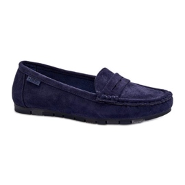Step in style Mocassins Modèle Big Star NN274931 Système de Mousse à Mémoire Marine - Entrez avec style