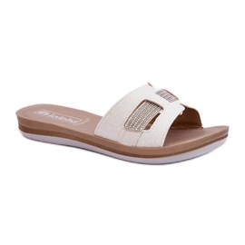 Step in style Sandale Tongs Modèle Inblu BA000050 Blanc - Entrez dans le style blanche