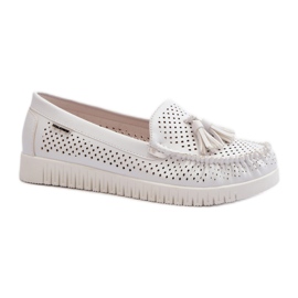 Step in style Mocassins Modèle Tinami HH503-9 Blanc - Entrez avec style