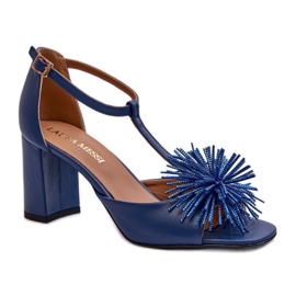 Step in style Sandales Modèle Laura Messi 2758 Navy - Entrez avec style