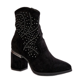 Step in style Bottes Modèle S.Barski HY42-029 Noir - Entrez avec style le noir