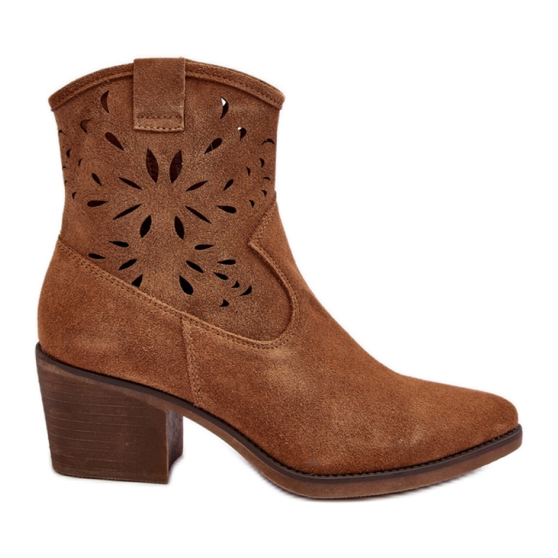 Step in style Bottes Modèle Da SN622-20 Camel Daim - Entrez avec style brun