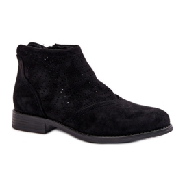 Step in style Bottes Modèle S.Barski HY42-076 Noir - Entrez avec style le noir