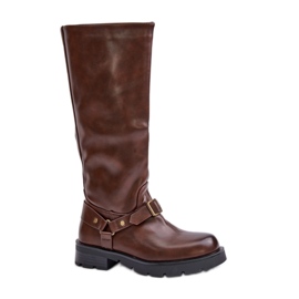 Step in style Bottes Modèle Tialethe CLS-330 Marron - Entrez avec style brun