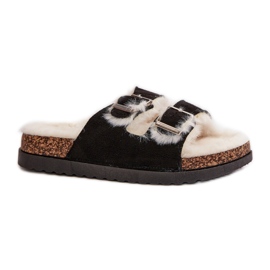 Step in style Chaussons Modèle Ezilena WSL-200 Noir - Entrez avec style le noir
