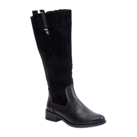 Step in style Bottes Modèle Ivasira ASA198-22 Noir - Entrez avec style le noir