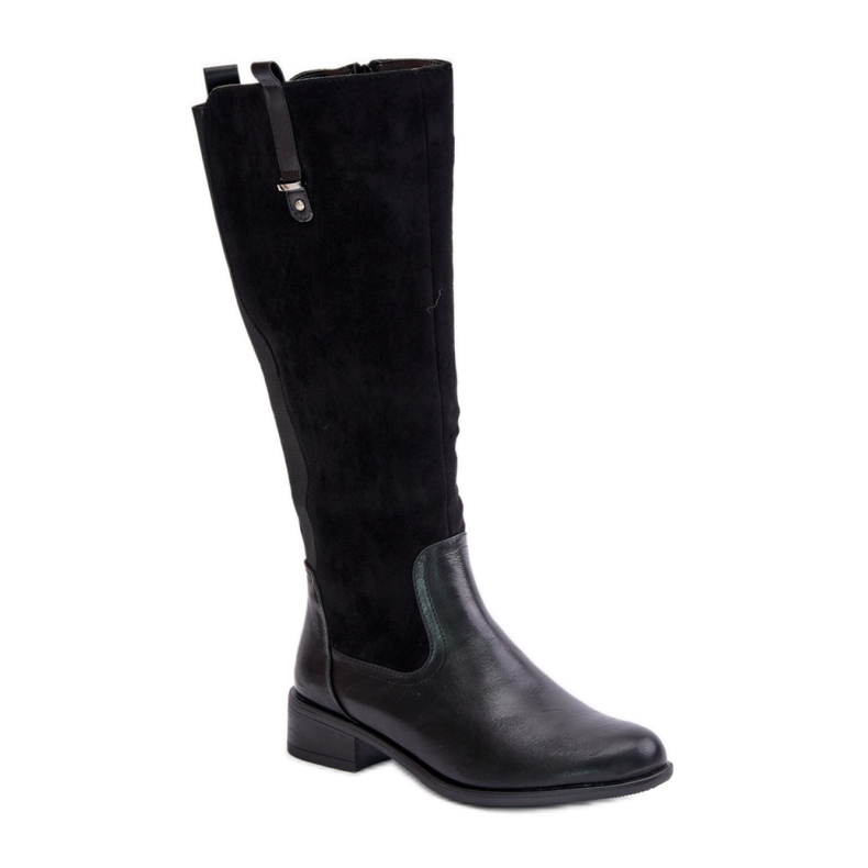 Step in style Bottes Modèle Ivasira ASA198-22 Noir - Entrez avec style le noir