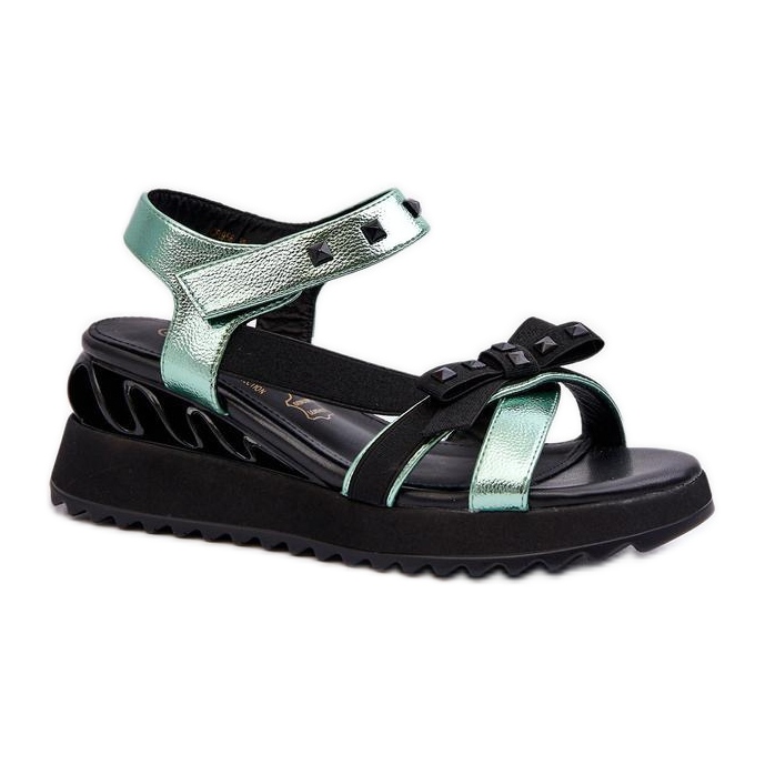 Step in style Sandales Modèle Da CR956 Vert - Entrez avec style