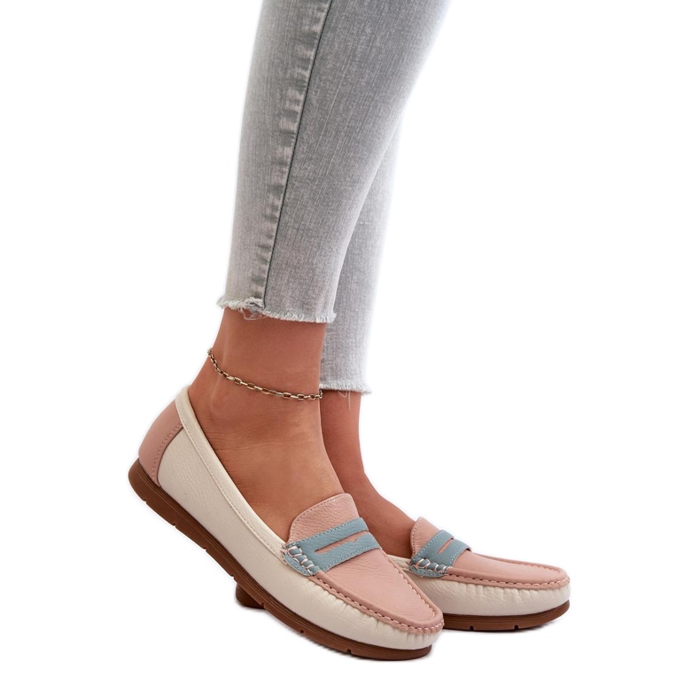 Step in style Mocassins Modèle Vikitara 833957 Rose - Entrez avec style
