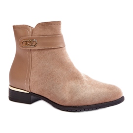 Step in style Bottes Modèle Ravasira K-99213 Beige - Entrez avec style