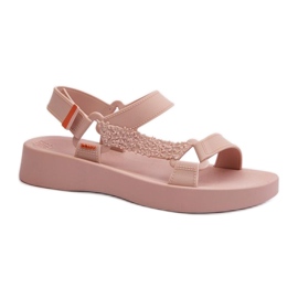 Step in style Sandales Modèle Zaxy LL285061 Rose Clair - Entrez dans le style