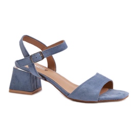 Step in style Sandales Modèle Leisha LT33-10 Bleu - Entrez avec style