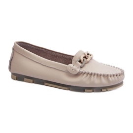 Step in style Mocassins Modèle S.Barski LR339 Beige - Entrez avec style