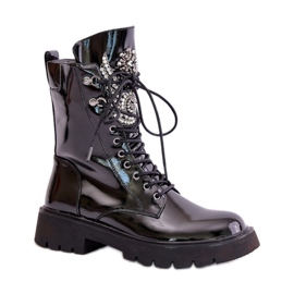 Step in style Workers Model Da MR880-080 Vernis Noir - Entrez avec style le noir