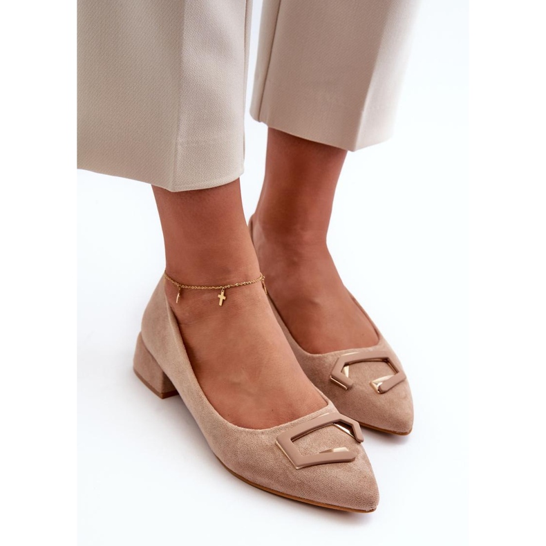 Step in style Escarpins Modèle S.Barski KV27-034 Beige - Entrez avec style