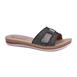 Step in style Sandale Tongs Modèle Inblu BA000050 Noir - Entrez dans le style le noir