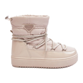 Step in style Bottes de neige Modèle Fleure NB606 Beige - Entrez avec style