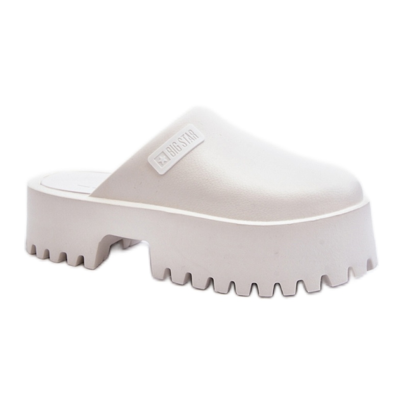 Step in style Sandale Tongs Modèle Big Star NN274015 Blanc - Entrez avec style blanche