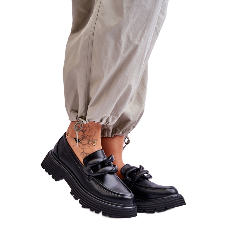 Step in style Mocassins Modèle Big Star LL274580 Noir - Entrez avec style le noir