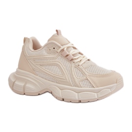 Step in style Chaussures de sport modèle Timoci Y3801 Beige - Entrez avec style Step in style Chaussures de sport modèle Timoci Y3801 Beige - Entrez avec style